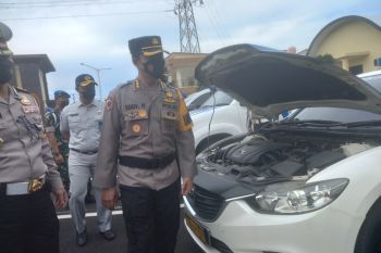 Polda Lampung gelar apel Operasi Keselamatan Krakatau 2022