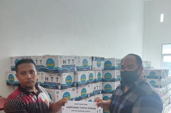 HTT Padang salurkan bantuan korban gempa Pasaman Barat