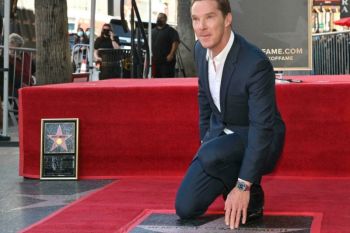 Aktor Benedict Cumberbatch dapat bintang di Hollywood Walk of Fame