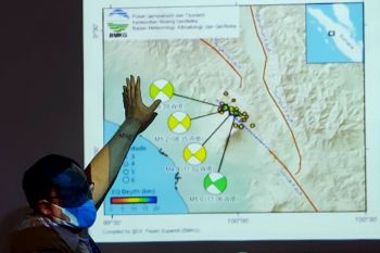 BMKG menemukan patahan baru gempa di Pasaman Barat