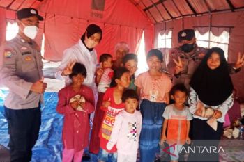 Polres Agam turunkan tim trauma healing korban gempa bumi