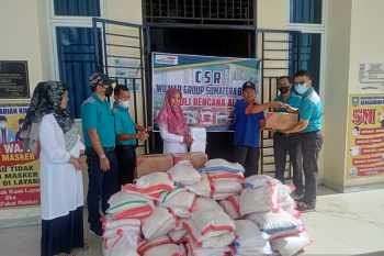 Wilmar Group Sumbar salurkan sembako-selimut ke korban gempa bumi