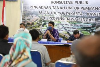Warga terdampak tol Yogyakarta-Bawen bisa manfaatkan sisa bangunan