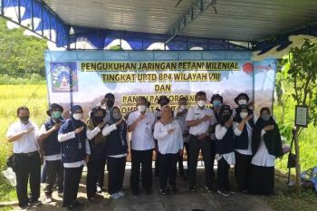 Kukuhkan Jaringan Petani Milenial, Kementan dan Pemkab Sleman berharap resonansi lancar