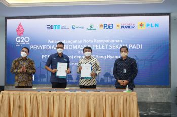 PLN gandeng PT Sang Hyang Seri kembangkan sekam padi jadi bahan bakar PLTU
