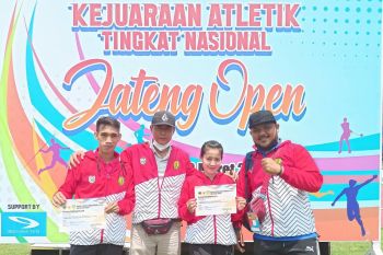 Atlet Sulsel rebut emas dan perak pada Kejuaraan Atletik Jateng Open 2022