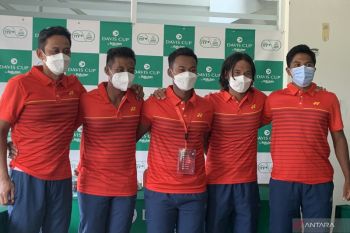 Tim Piala Davis Indonesia optimistis menang meski kalah peringkat dari Venezuela