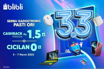 Blibli  buka program serbu "Gadgetronic" sebagai jawaban tingginya permintaan ponsel-elektronik