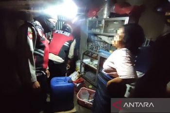 Polres Bima Kota sita puluhan liter minuman keras siap edar