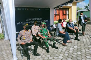 Gerai vaksin penguat dibuka bagi pelaku wisata lingkar Mandalika