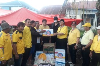Golkar Sumbar salurkan bantuan ke korban gempa Pasaman dan Pasaman Barat
