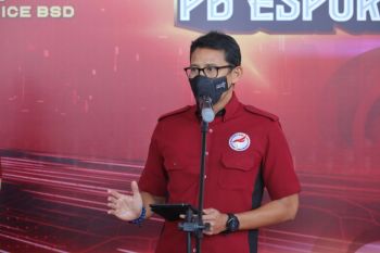 Sandiaga fasilitasi pelatihan atlet jelang Piala Dunia Esports 2022 di Bali