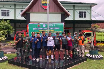 HTT gandeng Kodim 0312 Padang salurkan bantuan untuk korban gempa