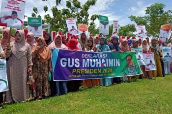 Jamaah Perempuan NU Grobogan dukung Cak Imin maju Capres 2024