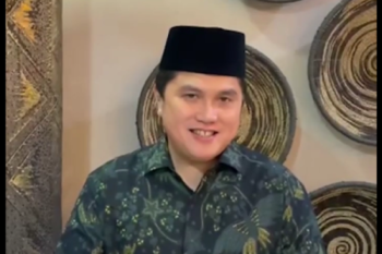 Erick Thohir kembali beraktivitas seperti biasa