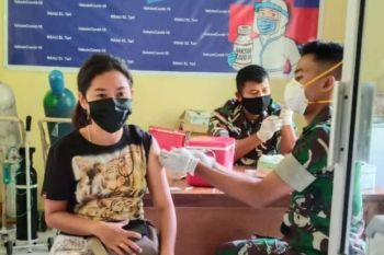 Vaksinasi COVID-19 di Kabupaten Kupang capai 77 persen