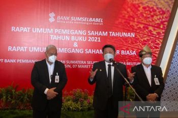 Bank Sumsel Babel target laba tumbuh 9 persen tahun 2022
