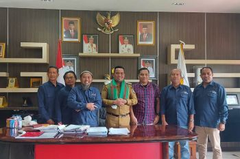 Temui pengurus AMSI Riau, Bupati Pelalawan akan berlakukan Pergub Kerjasama Media