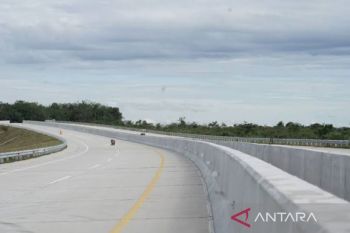 Pengerjaan fisik Tol Pekanbaru-Bangkinang hampir rampung