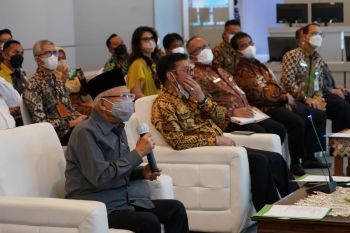 Wapres berharap pangan jelang Ramadan hingga Lebaran cukup tersedia