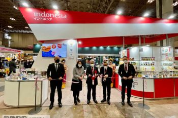 Paviliun Indonesia berpartisipasi dalam FOODEX 2022 di Jepang