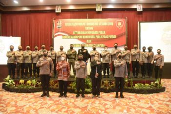 Wujudkan keterbukaan informasi, Polda Lampung gelar sosialisasi UU KIP