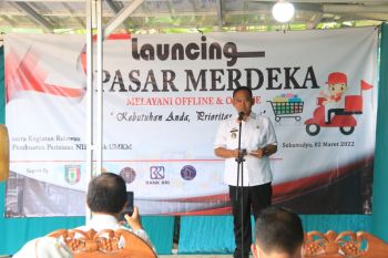 Wakil Bupati Pringsewu luncurkan Pasar Merdeka