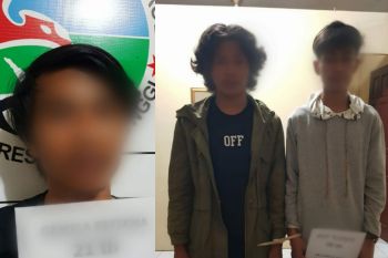 Polisi tangkap tiga pelaku penyalahgunaan narkoba dalam semalam
