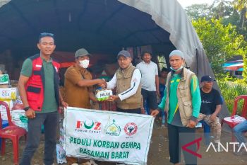 UPZ Semen Padang salurkan bantuan tahap II untuk korban gempa Pasbar