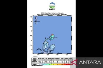 BNPB: Gempa M 7,1 sebabkan kerusakan rumah di Morotai Maluku Utara