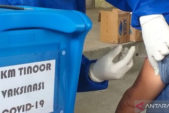 Cakupan vaksinasi dosis pertama di Sulut mencapai 87,28 persen