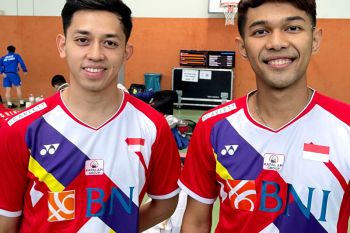 Dua ganda putra RI tantang Malaysia di semifinal Swiss Open