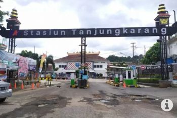 Meski syarat PCR dihapus, penumpang di KAI Tanjungkarang masih landai