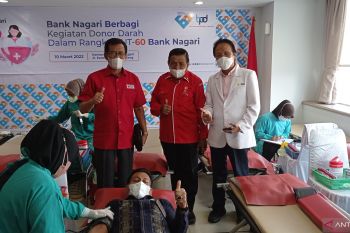 Donor darah Bank Nagari targetkan 100 pendonor