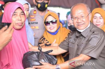Bupati Jeneponto kunjungi korban puting beliung di  Lingkungan Kassi