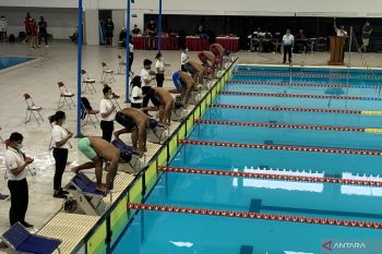 Perenang pelatnas masih mendominasi time trial SEA Games hari pertama