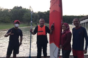 Olahraga rekreasi iSUP ramaikan Kabupaten Tulangbawang Barat
