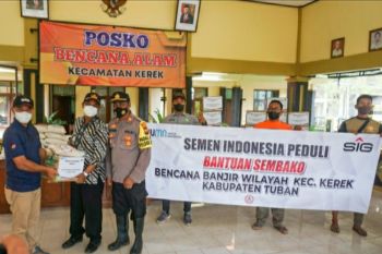 SIG bergerak cepat bantu korban banjir di Tuban