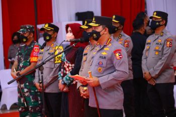 Kapolri ingatkan forkopimda percepat vaksinasi  COVID-19 jelang Ramadhan