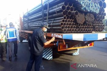Satlantas Polres OKU tindak tegas  kendaraan ODOL