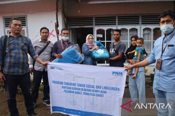 PNM Padang salurkan bantuan korban gempa Pasaman Barat tahap II