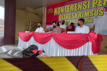 Polda Lampung: Sisik trenggiling dijadikan salah satu bahan membuat sabu-sabu