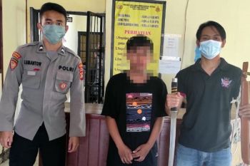 Polisi amankan pemuda bawa samurai di Bolangitang-Bolmut