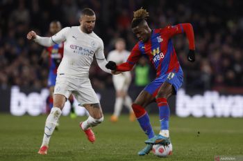 Man City ditahan imbang 0-0 di kandang Crystal Palace