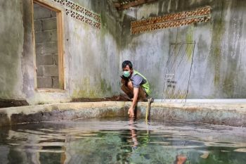 200 rumah di Pekon Teba Tanggamus nikmati air bersih dari Aqua