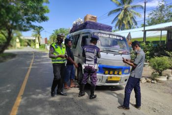 Dishub dan Polres Mamuju Tengah sosialisasikan kendaraan "ODOL"