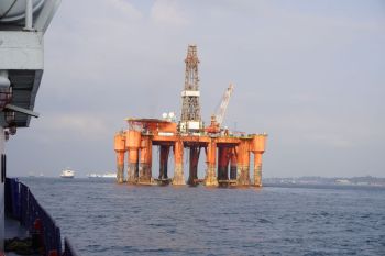 KKP awasi rig berbendera Sri Lanka di perairan Batu Ampar Batam