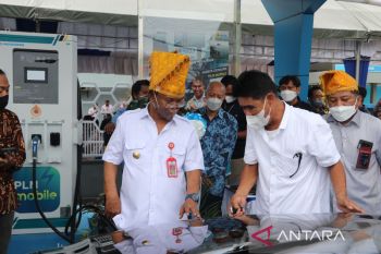 SPKLU Palu Diresmikan Gubernur Sulteng, Palu Sambut Era Kendaraan Listrik
