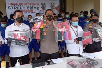 Polresta Banyumas ungkap 17 kasus pencurian