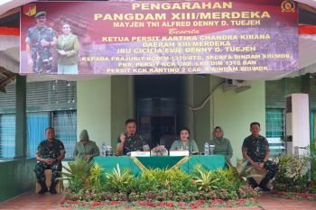 Pangdam XIII/Merdeka: Prajurit harus menjadi teladan bagi keluarga